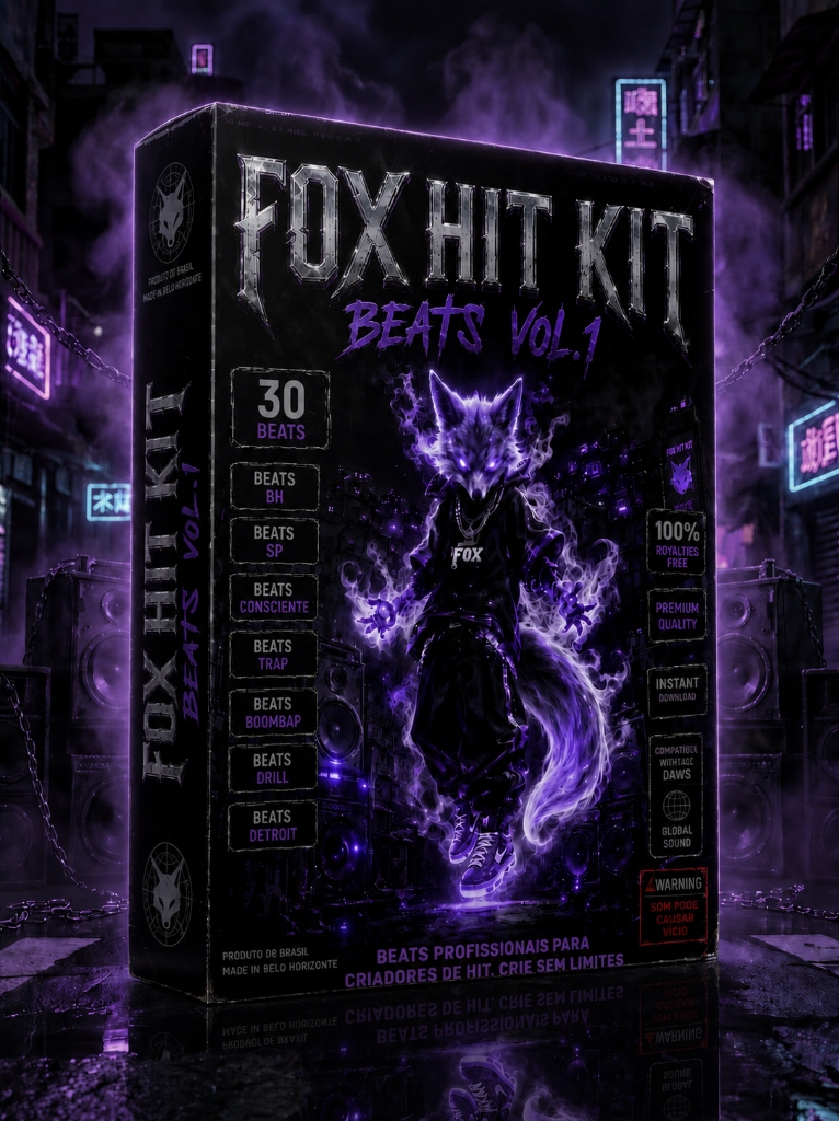 FOX HIT KIT BEATS VOL.1 Product Box Artwork